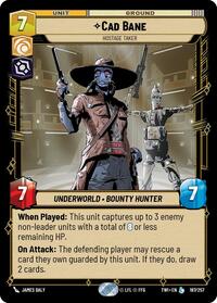 Cad Bane - Hostage Taker #187/257