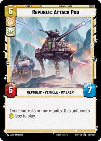 Republic Attack Pod #197/257