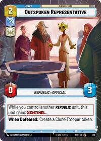 Outspoken Representative (Hyperspace) #316