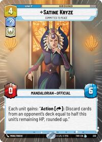 Satine Kryze - Committed to Peace (Hyperspace) #320