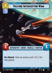 Vulture Interceptor Wing (Hyperspace) #336