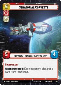 Senatorial Corvette (Hyperspace) #415