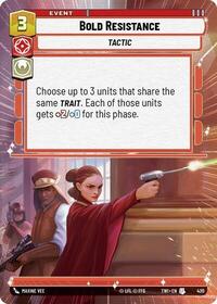 Bold Resistance (Hyperspace) #420