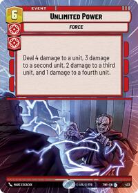 Unlimited Power (Hyperspace) #423