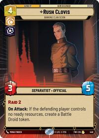 Rush Clovis - Banking Clan Scion (Hyperspace) #448