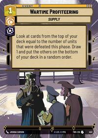 Wartime Profiteering (Hyperspace) #453