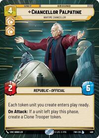 Chancellor Palpatine - Wartime Chancellor (Hyperspace) #468