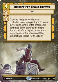 Impropriety Among Thieves (Hyperspace) #469