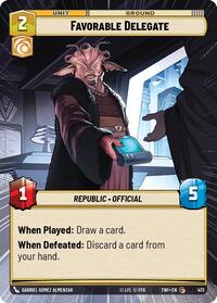 Favorable Delegate (Hyperspace) #473