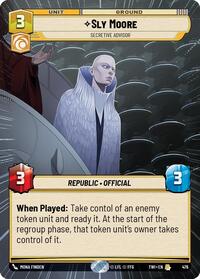 Sly Moore - Secretive Advisor (Hyperspace) #476