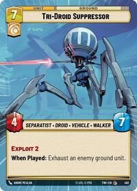 Tri-Droid Suppressor (Hyperspace) #482