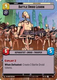 Battle Droid Legion (Hyperspace) #498