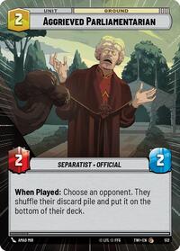 Aggrieved Parliamentarian (Hyperspace) #512