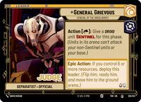 General Grievous - General of the Droid Armies #015/257
