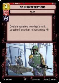 No Disintegrations #144/262