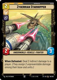 Zygerrian Starhopper #183/262