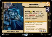 Rio Durant - Wisecracking Wheelman #015/262