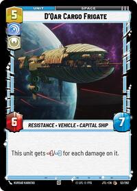 D'Qar Cargo Frigate #052/252
