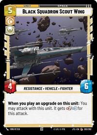 Black Squadron Scout Wing #202/262