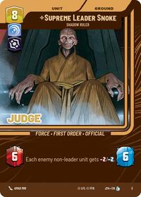 Supreme Leader Snoke - Shadow Ruler #3