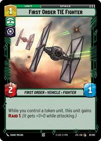 First Order TIE Fighter #081/262