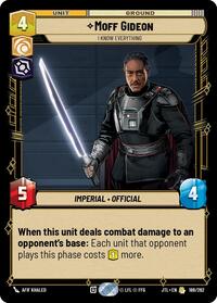 Moff Gideon - I Know Everything #188/262