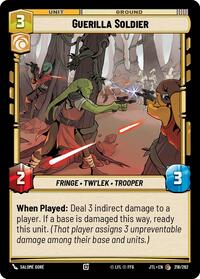 Guerilla Soldier #218/262