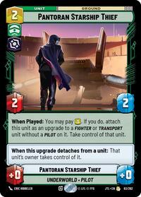 Pantoran Starship Thief #083/262