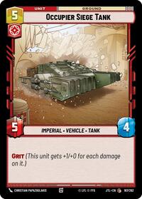 Occupier Siege Tank #167/262
