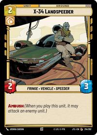 X-34 Landspeeder #214/262