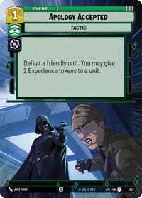 Apology Accepted (Hyperspace) #353