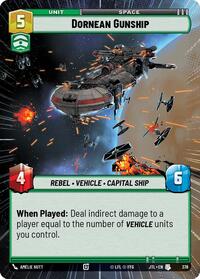 Dornean Gunship (Hyperspace) #378