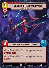 Vonreg's TIE Interceptor - Ace of the First Order (Hyperspace) #399