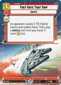 They Hate That Ship (Hyperspace) #417