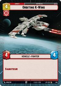 Orbiting K-Wing (Hyperspace) #428