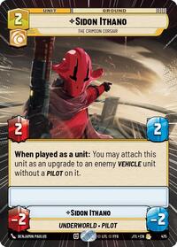Sidon Ithano - The Crimson Corsair (Hyperspace) #475
