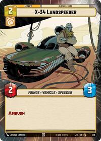 X-34 Landspeeder (Hyperspace) #476