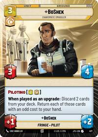BoShek - Charismatic Smuggler (Hyperspace) #477