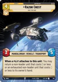 Razor Crest - Ride For Hire (Hyperspace) #485