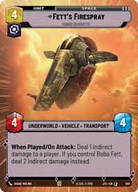 Fett's Firespray - Feared Silhouette (Hyperspace) #502