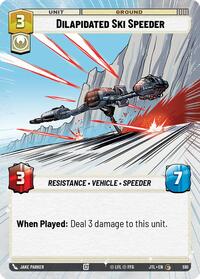 Dilapidated Ski Speeder (Hyperspace) #510