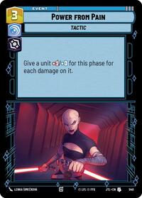 Power from Pain (Foil) #540