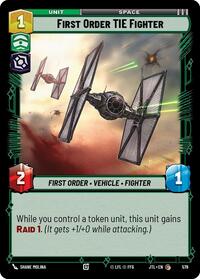 First Order TIE Fighter (Foil) #579