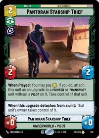 Pantoran Starship Thief (Foil) #581