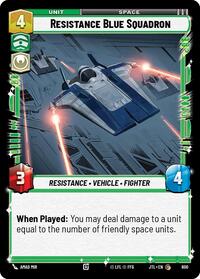 Resistance Blue Squadron (Foil) #600