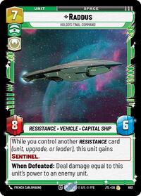 Raddus - Holdo's Final Command (Foil) #602
