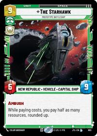 The Starhawk - Prototype Battleship (Foil) #603