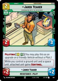 Jarek Yeager - Coordinating With The Resistance (Foil) #607