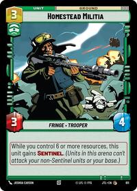 Homestead Militia (Foil) #611
