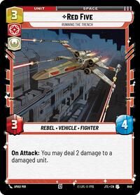 Red Five - Running the Trench (Foil) #649